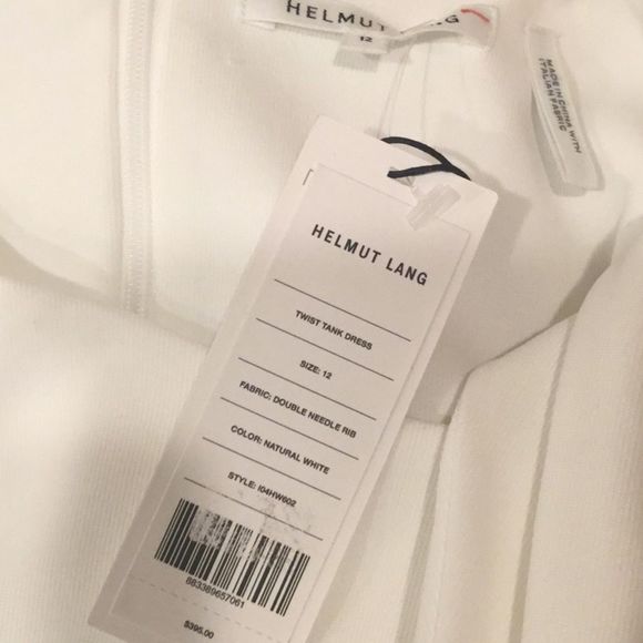 Helmut Lang Twisted Mini Tank Dress - Picture 9 of 10